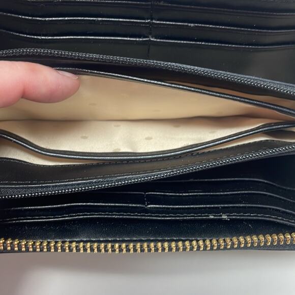 Kate Spade Wellesley Patent Stripe Wallet - Picture 8 of 11